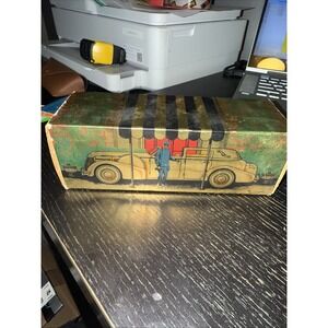 Avon Sterling Six‎ II Green Car Excalibur After Shave 7oz Vtg Bottle Box NIB